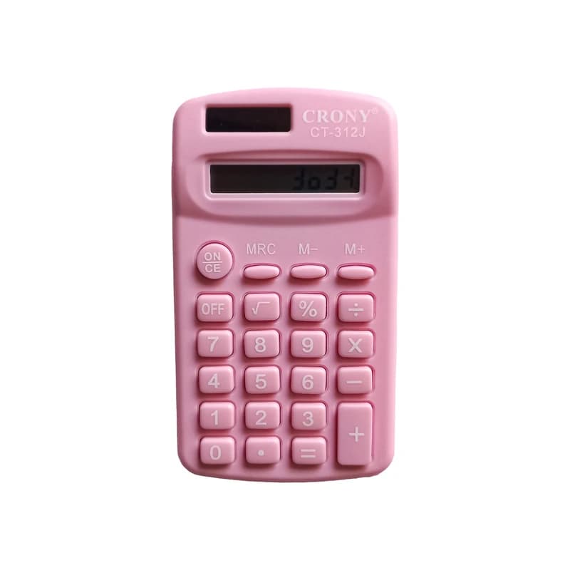 ماشین حساب کرونی مدل CT-312J طرح فانتزی کد 312