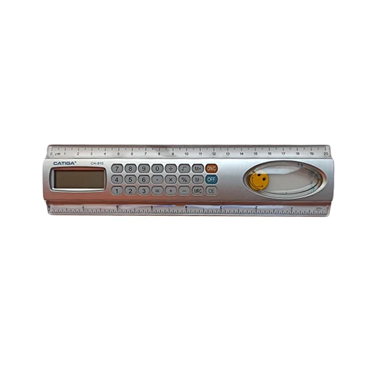 ماشین حساب کاتیگا طرح خط کش کد CH-910 — تصویر ۲