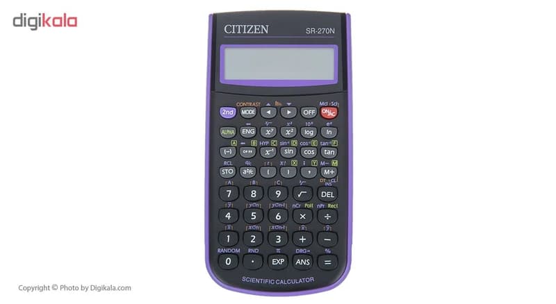 ماشین حساب سیتیزن مدل SR-270NPU — تصویر ۳