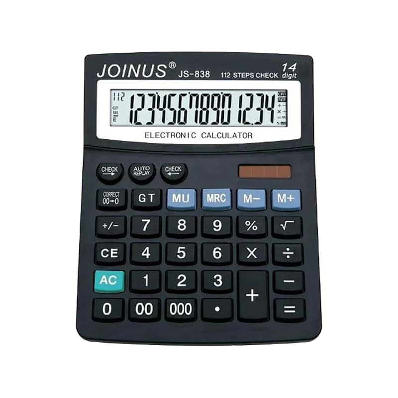 ماشین حساب رومیزی جوینوس مدل JS-838کد DR838 — تصویر ۵
