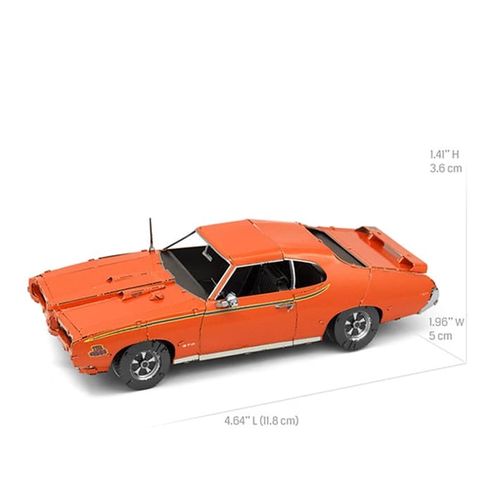 پازل فلزی سه بعدی 1969 Pontiac GTO Judge — تصویر ۳