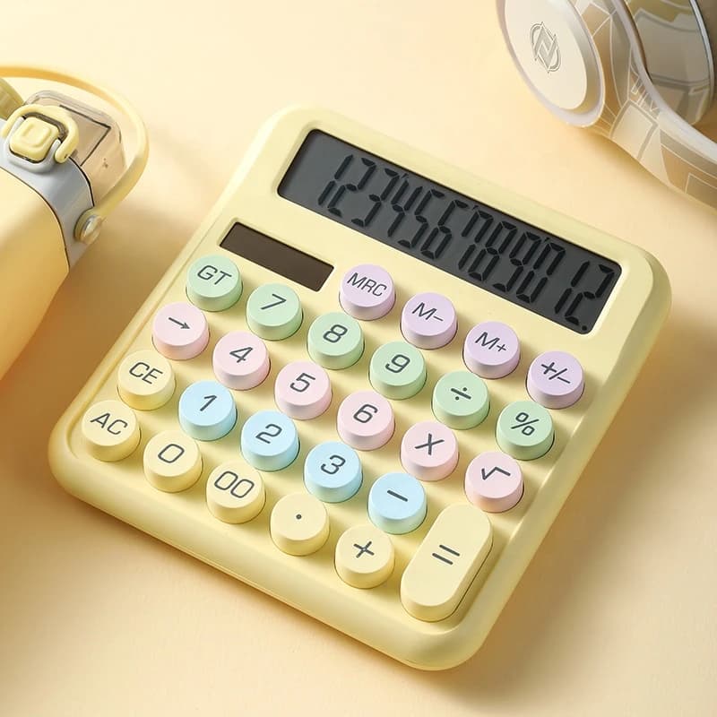 ماشین حساب رو میزی مدل خورشیدی کد KK-2208 — تصویر ۴