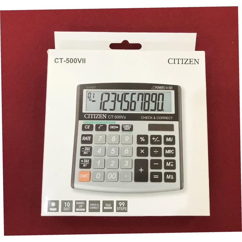 ماشین حساب سیتی زن مدل CT-500VII — تصویر ۴