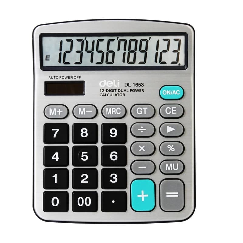 ماشین حساب دلی کد Dl-1653 — تصویر ۴