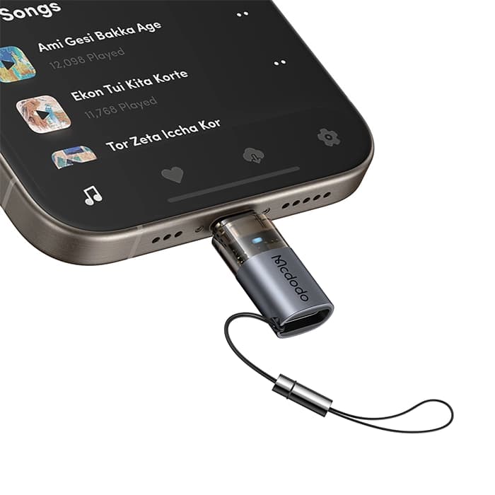 مبدل USB OTG به لایتنینگ مک دودو مدل OT-739 — تصویر ۴