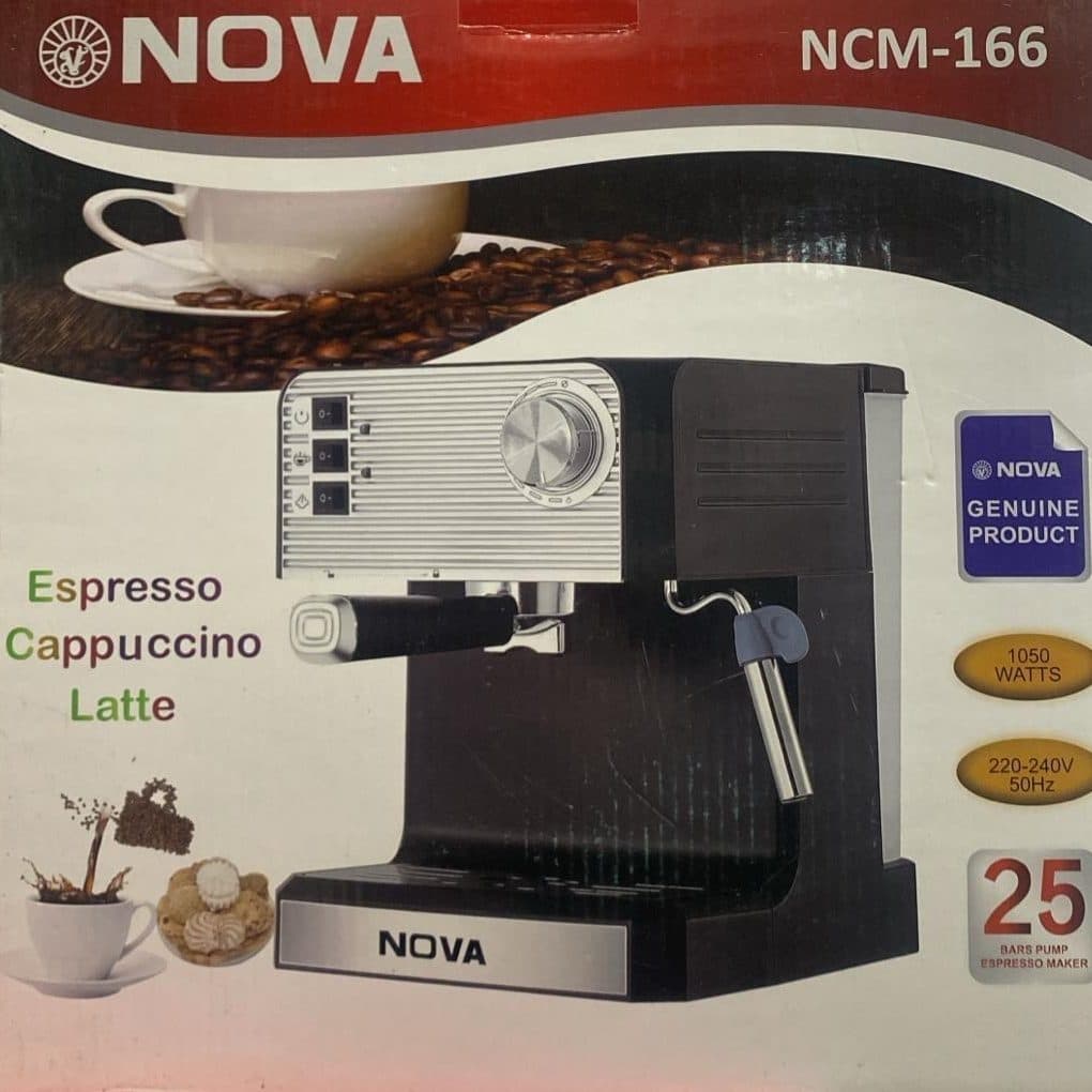 اسپرسو و قهوه ساز نوا مدل NOVA NCM-166 — تصویر ۲