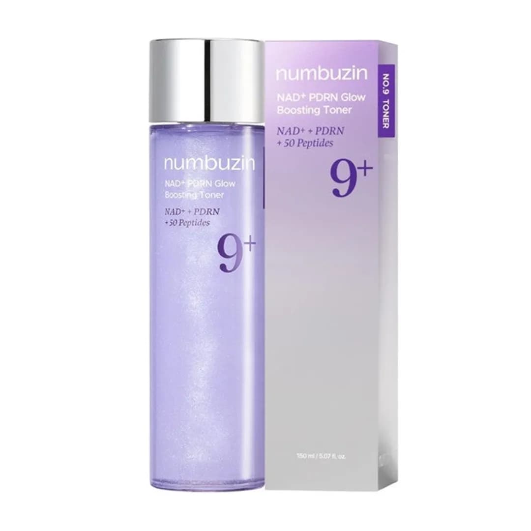 تونر پاک کننده صورت سری 9+ نامبوزین NAD+ PDRN Glow Boosting Toner حجم 150 میلی لیتری