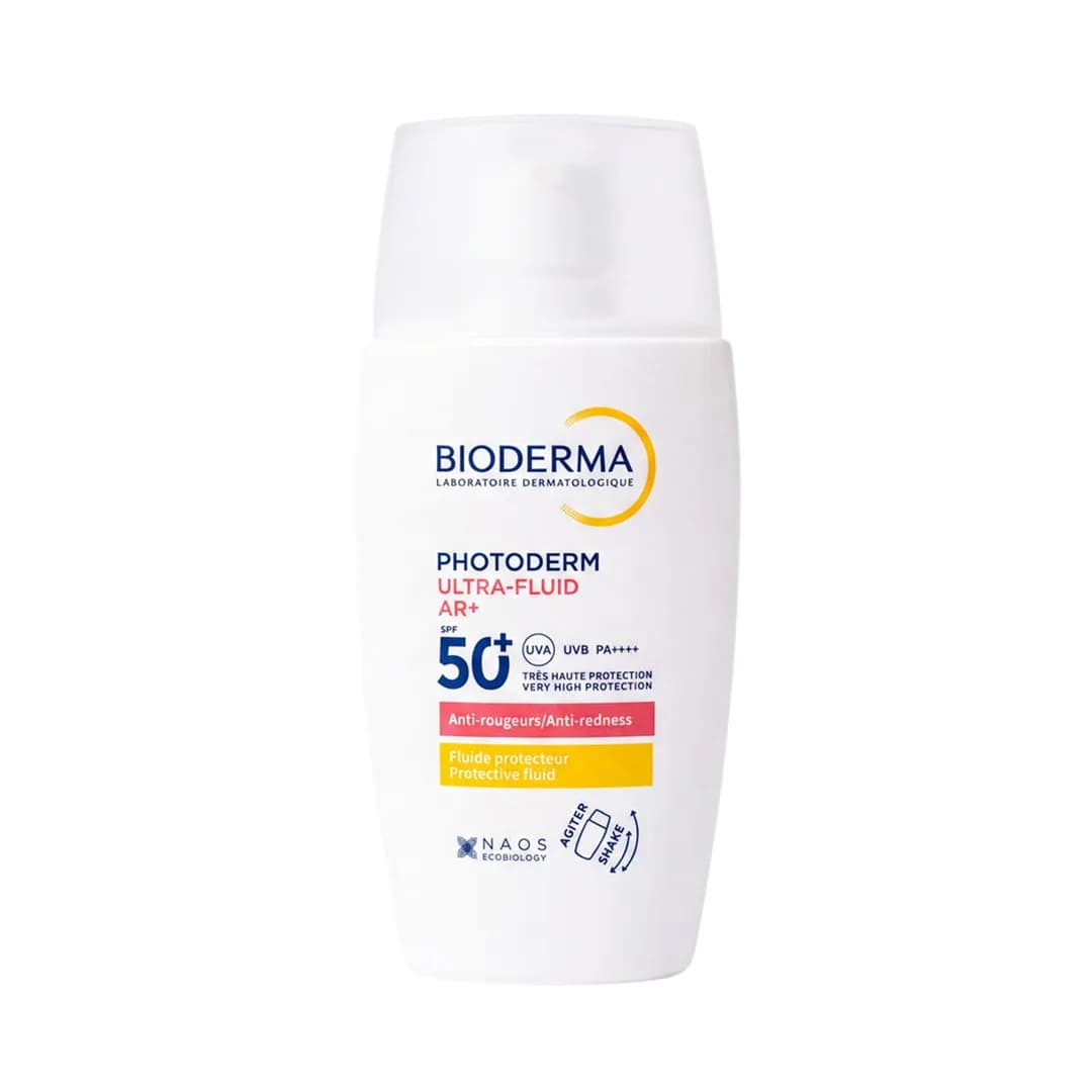 کرم ضد آفتاب بی رنگ فلوئیدی بایودرما PHOTODERM ULTRA-FLUID SPF50 حجم 40 میلی لیتری