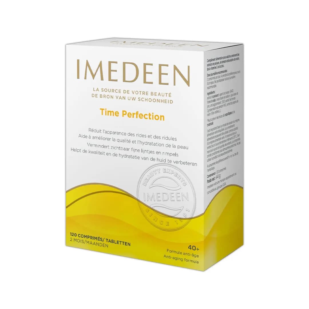 قرص جوانساز پوست و مو ایمدین Time Perfection تعداد 120 عددی — تصویر ۷