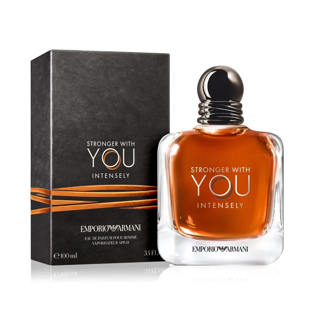ادکلن مردانه امپریو آرمانی مدل STRONGER WITH YOU INTENSELY حجم 100 میلی لیتری — تصویر ۱۱