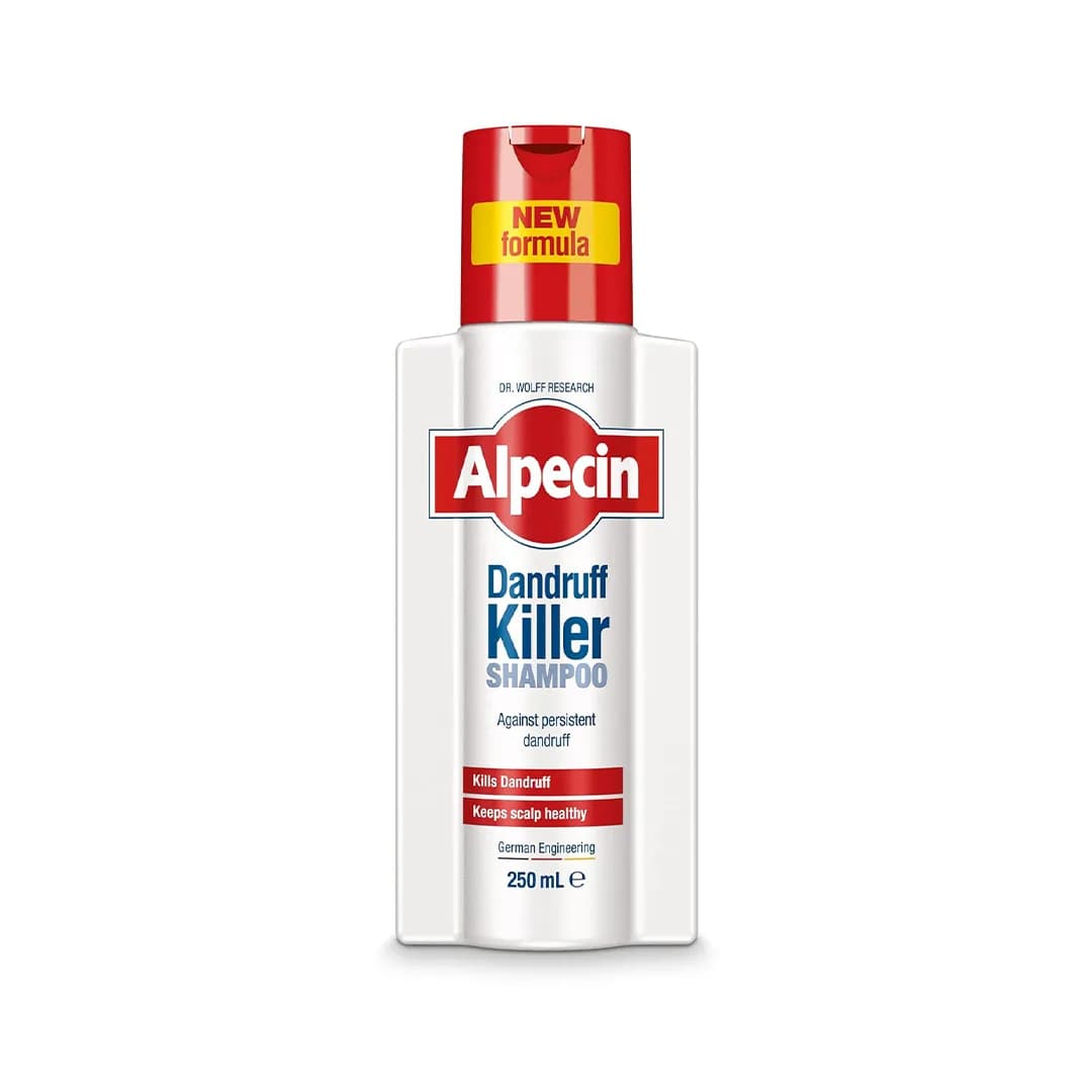 شامپو ضد شوره مو آلپسین Dandruff Killer حجم 250 میلی لیتری — تصویر ۲