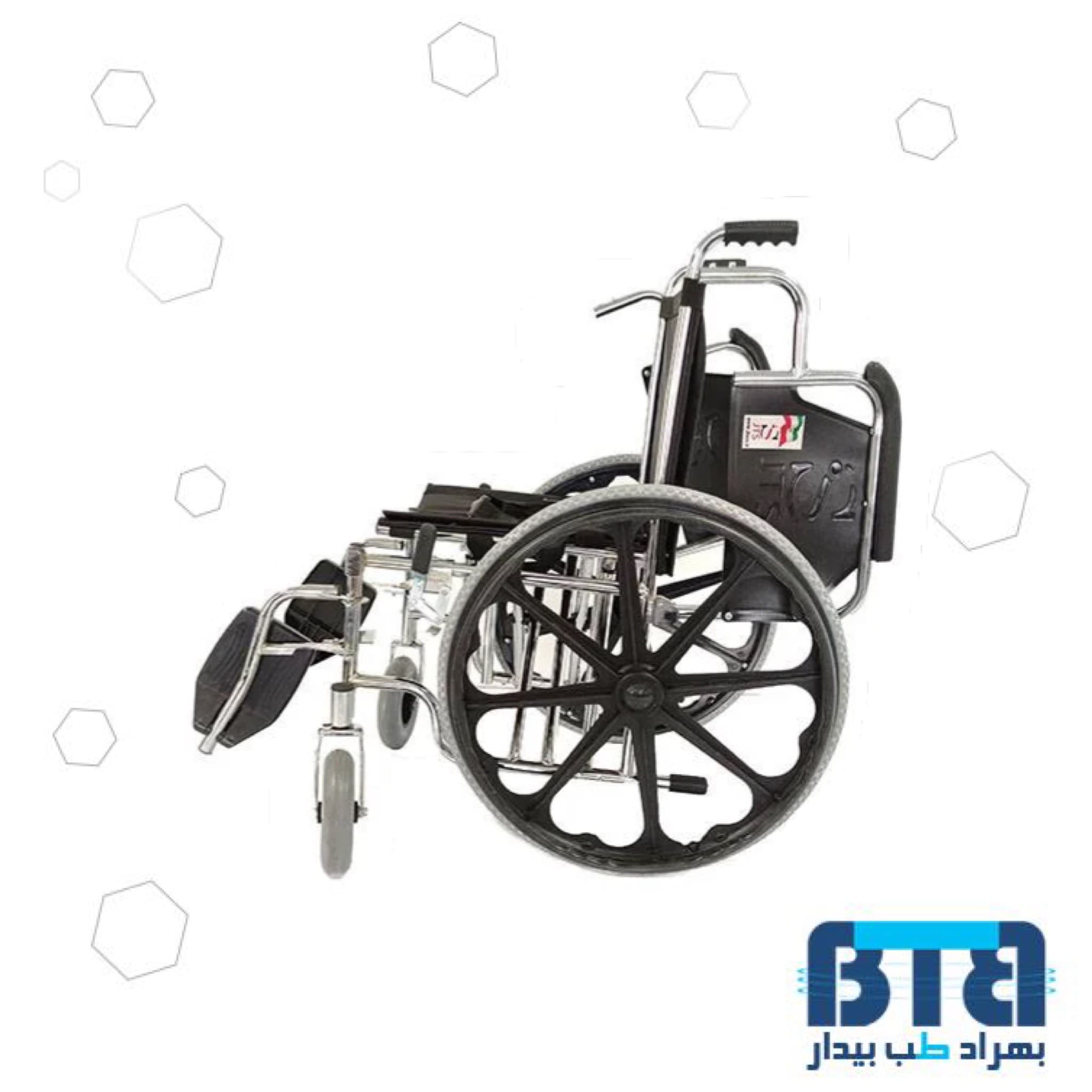 ویلچر ارتوپدی مدل JTS901XS رنگی — تصویر ۵