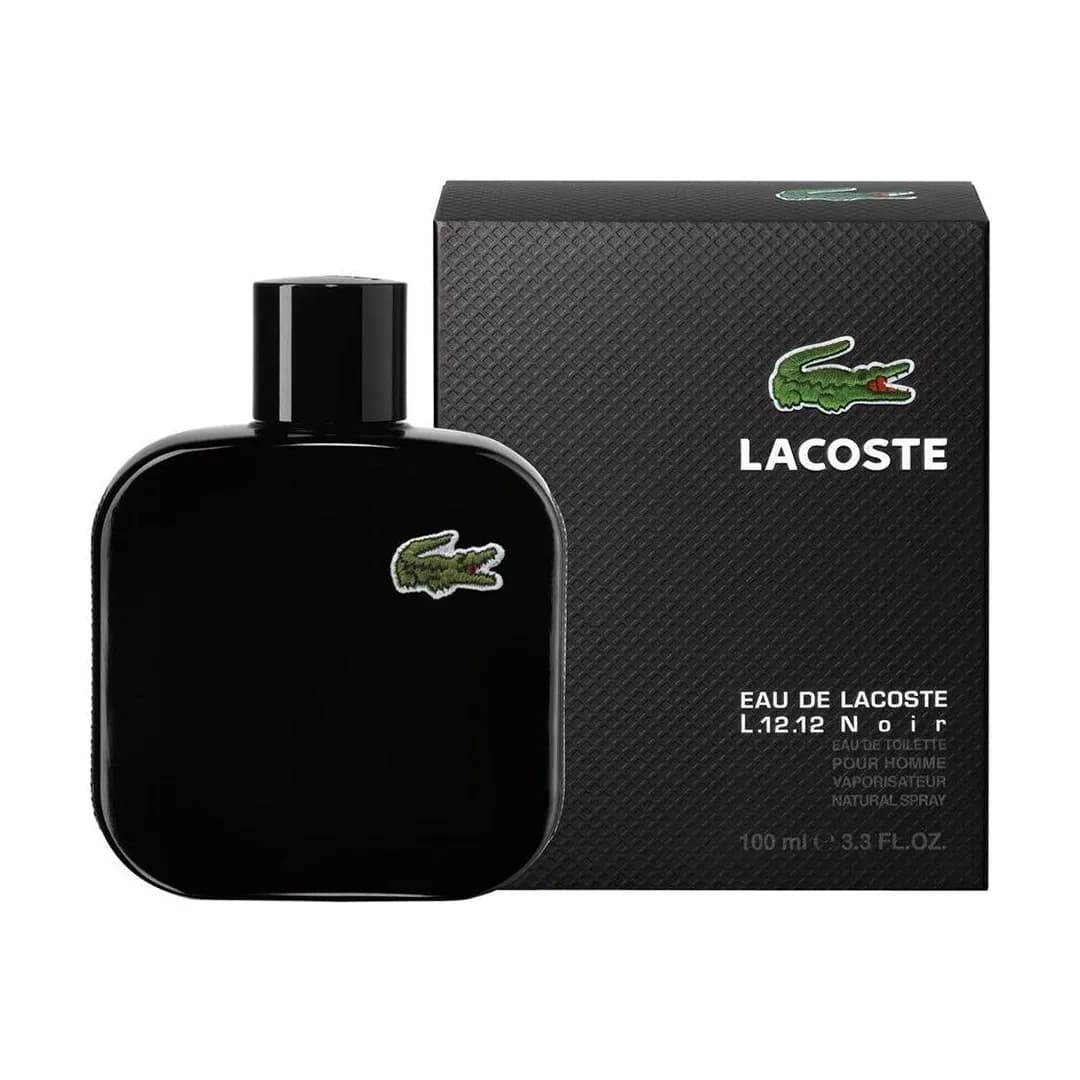 ادکلن مردانه لاکوست مدل L.12.12 Noir-Intense حجم 100 میلی لیتری — تصویر ۳