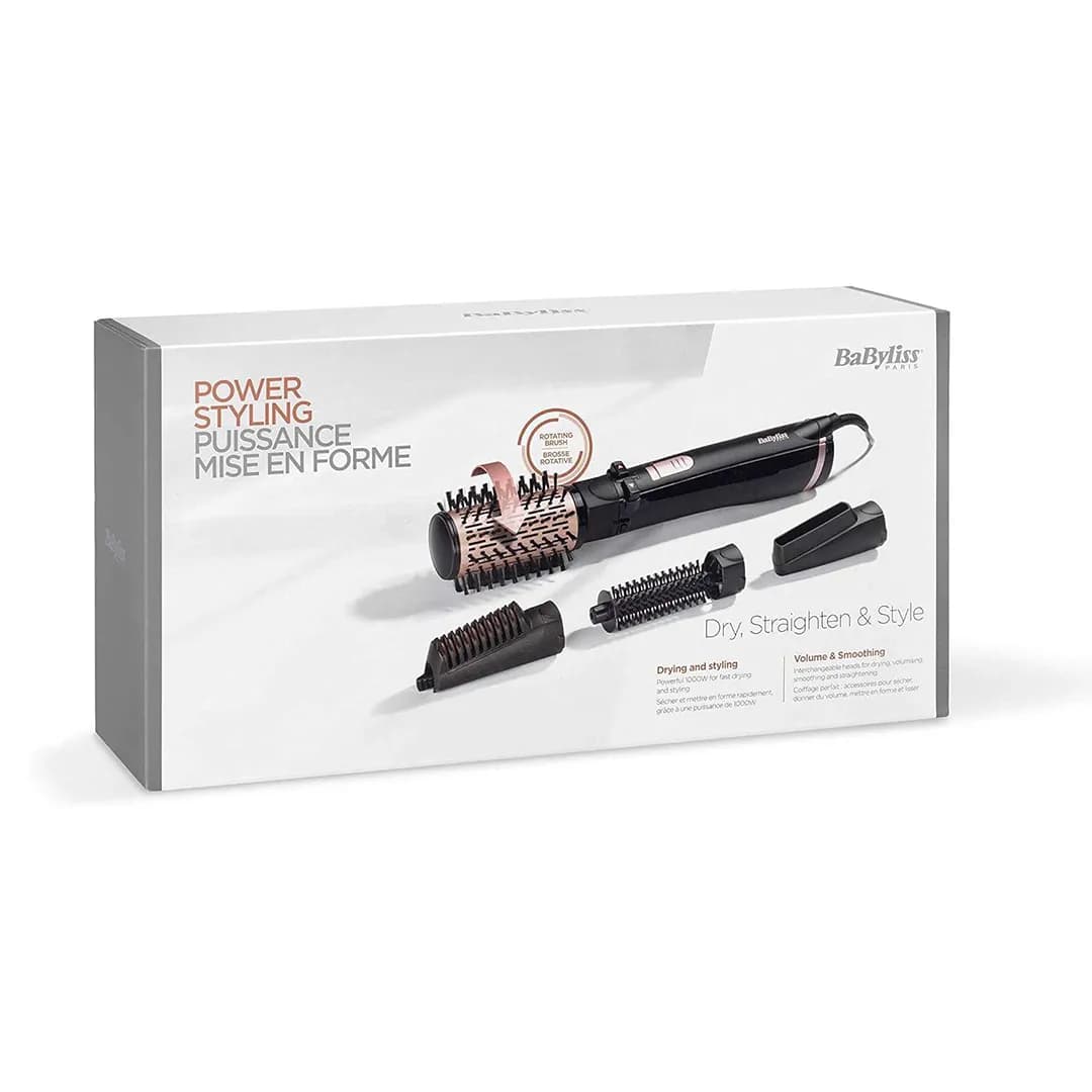 سشوار چرخشی بابیلیس POWER STYLING AS200E 1000 وات — تصویر ۸