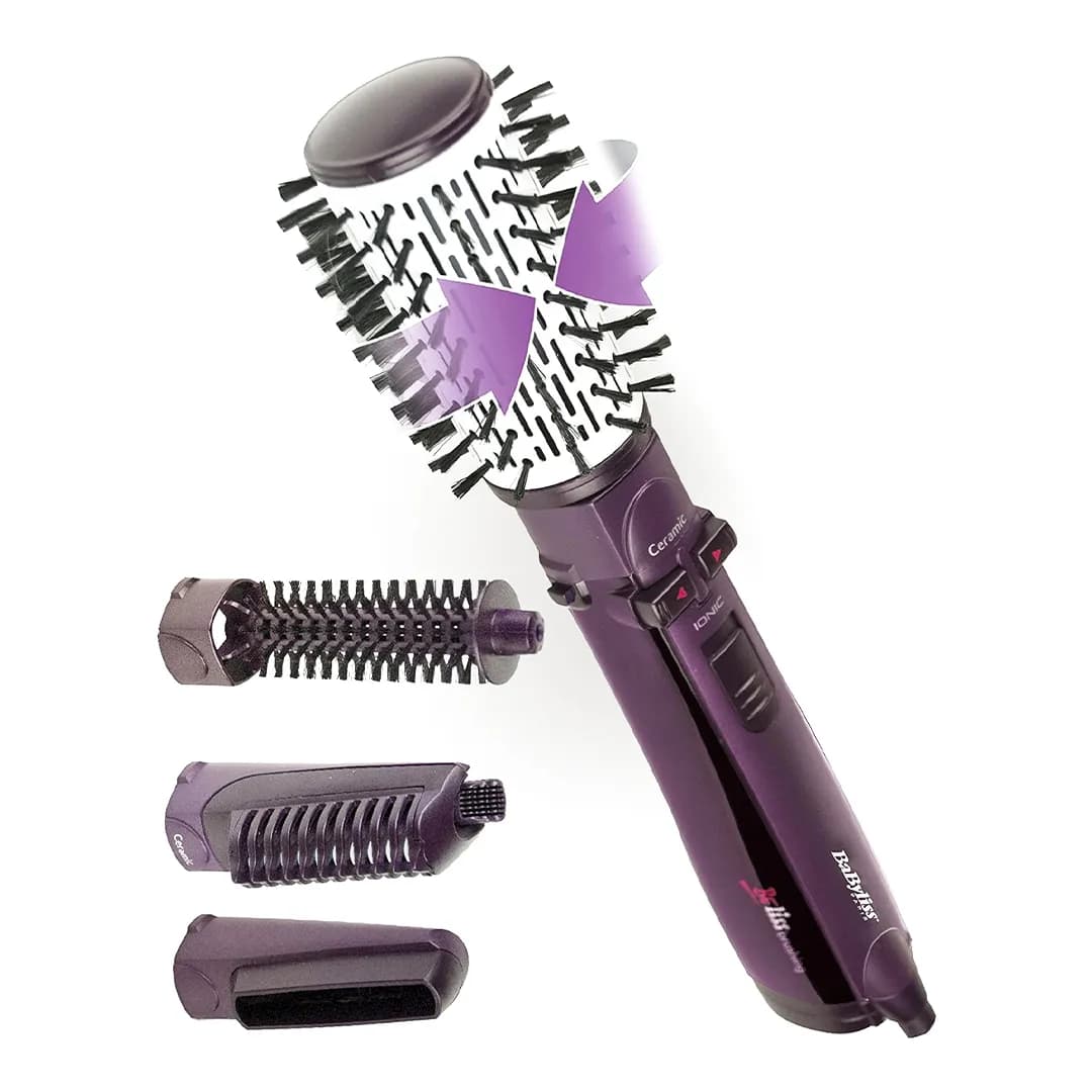 سشوار چرخشی بابیلیس brushing 2736E 1000 وات — تصویر ۴