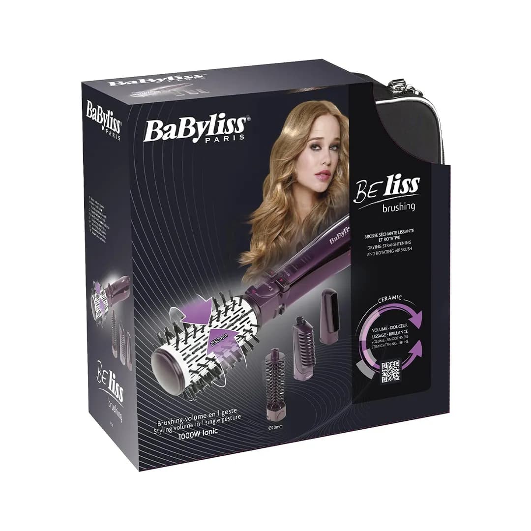 سشوار چرخشی بابیلیس brushing 2736E 1000 وات — تصویر ۹