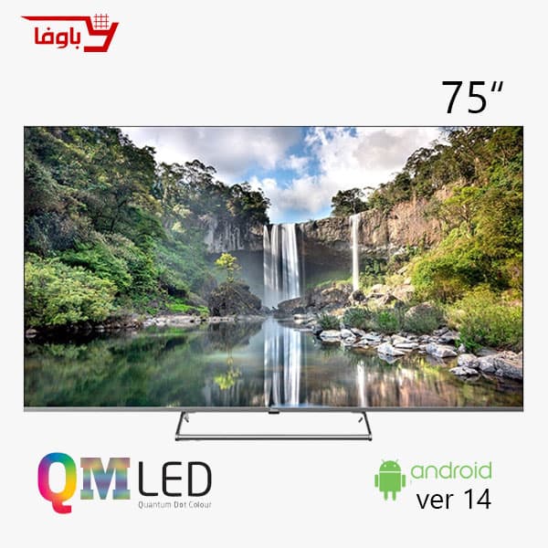 تلویزیون جی پلاس | هوشمند | مدل 75SQM637SP | سایز 75 اینچ | QMLED | اندروید 14