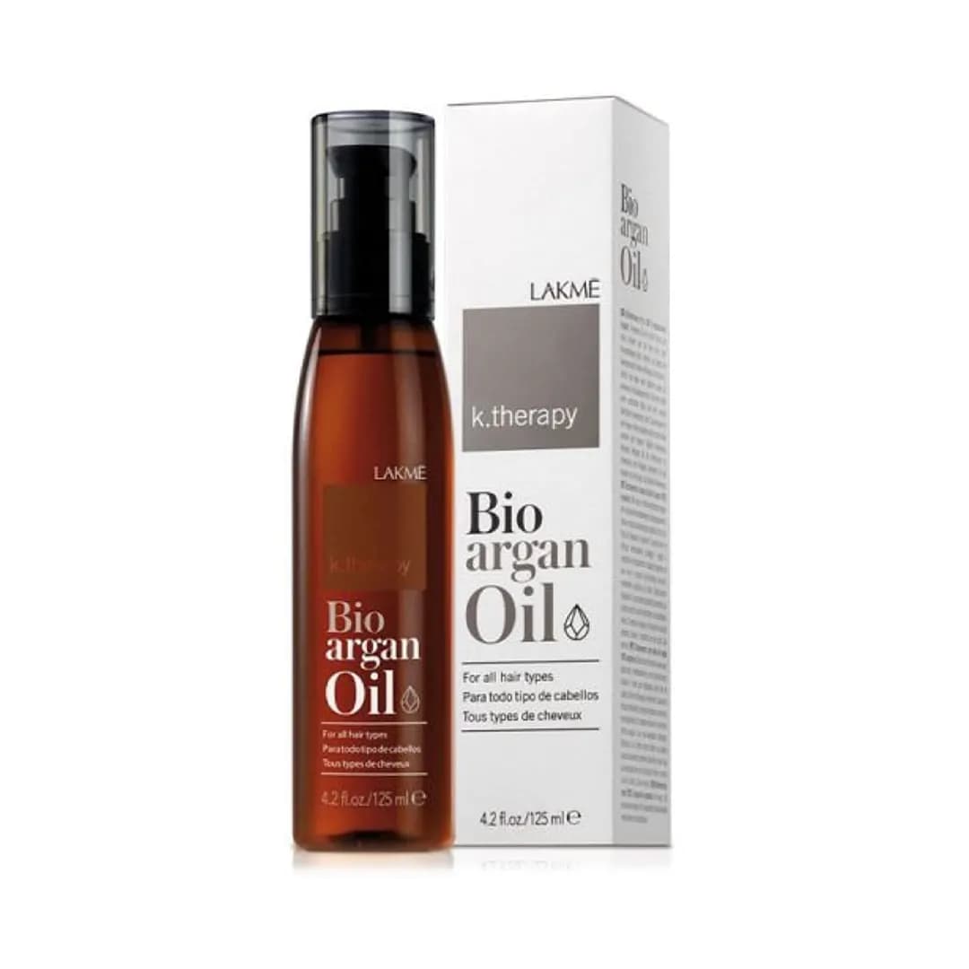 روغن آرگان مو لاکمه k.therapy Bio argan Oil حجم 125 میلی لیتری — تصویر ۷