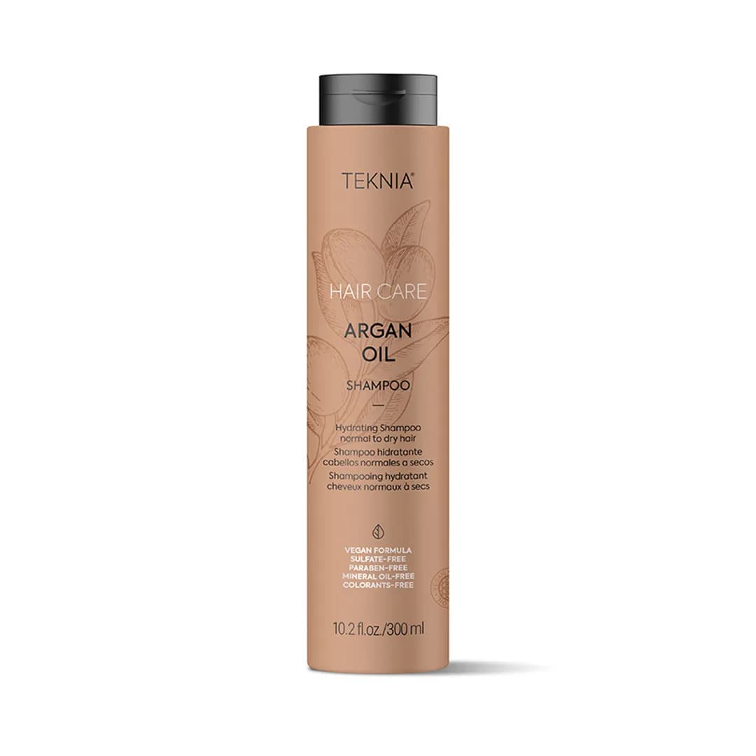 شامپو آبرسان آرگان لاکمه TEKNIA ARGAN OIL حجم 300 میلی لیتری