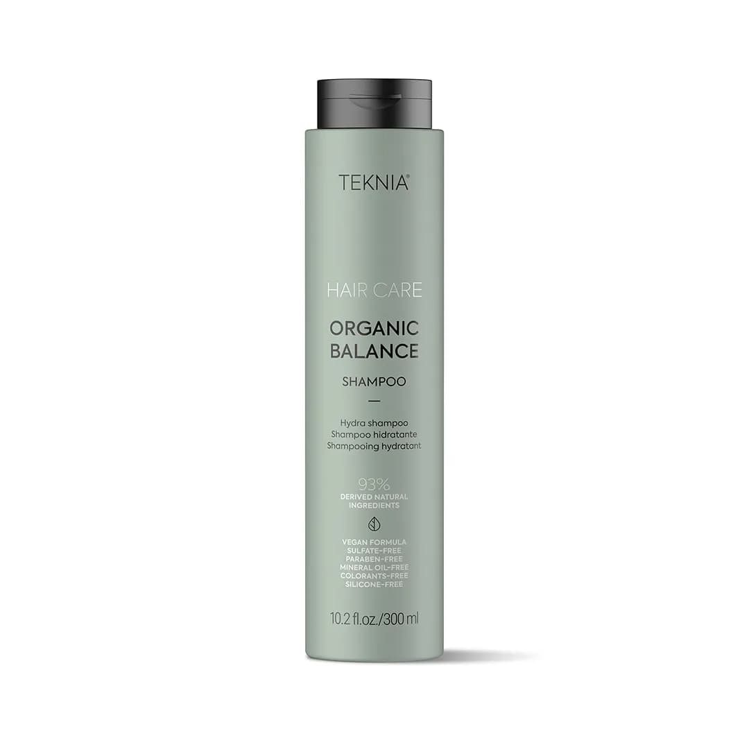 شامپو آبرسان لاکمه TEKNIA ORGANIC BALANCE حجم 300 میلی لیتری — تصویر ۴