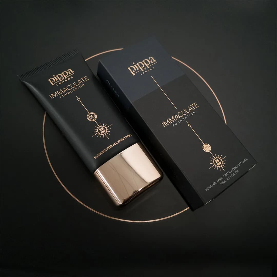 کرم پودر پیپا IMMACULATE SPF35 شماره 203 حجم 30 میلی لیتری — تصویر ۵