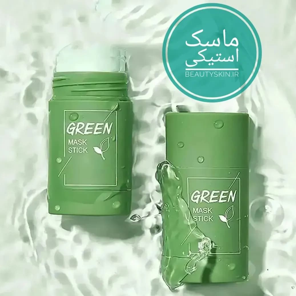 ماسک استیکی چای سبز لایه بردار