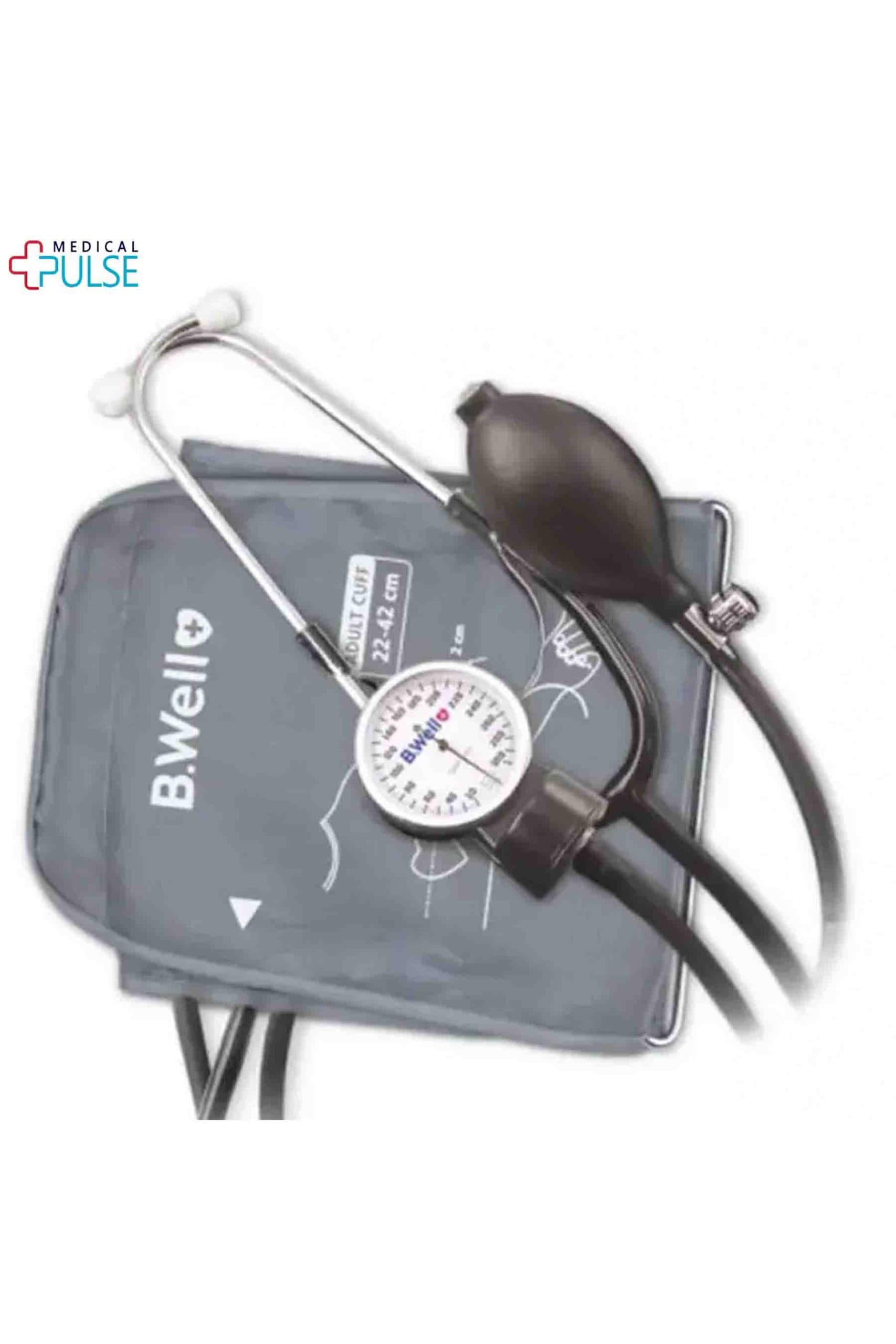 فشارسنج عقربه ای دو شلنگه با گوشی بی ول مدل MED-63