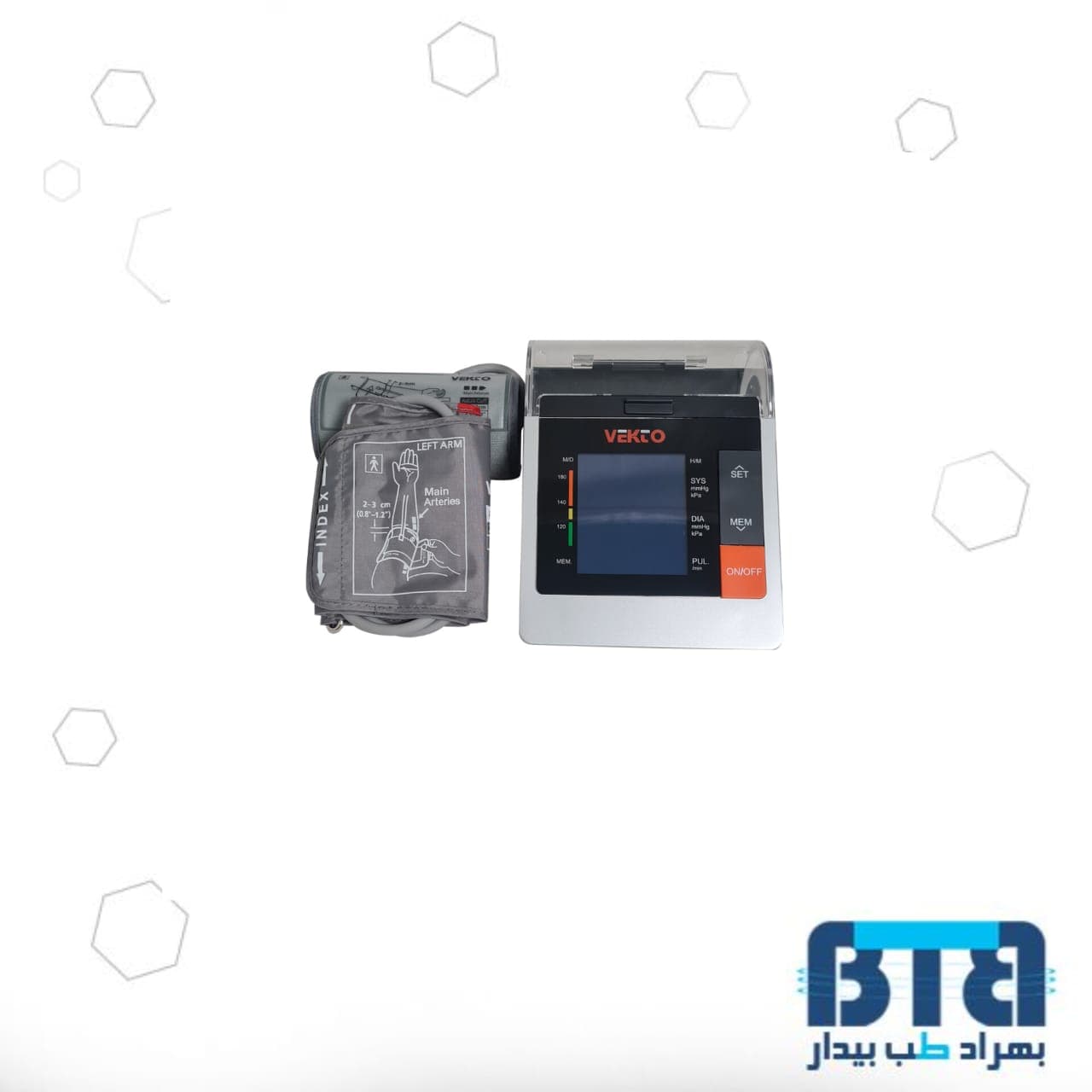 فشارسنج بازویی وکتو مدل PG-800 B10 S — تصویر ۳