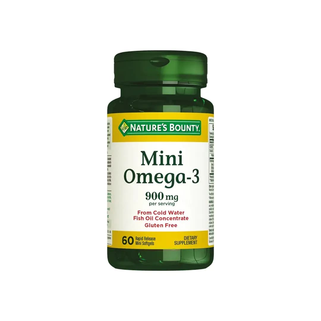 قرص امگا 3 نیچرز بونتی تعداد 60 عددی