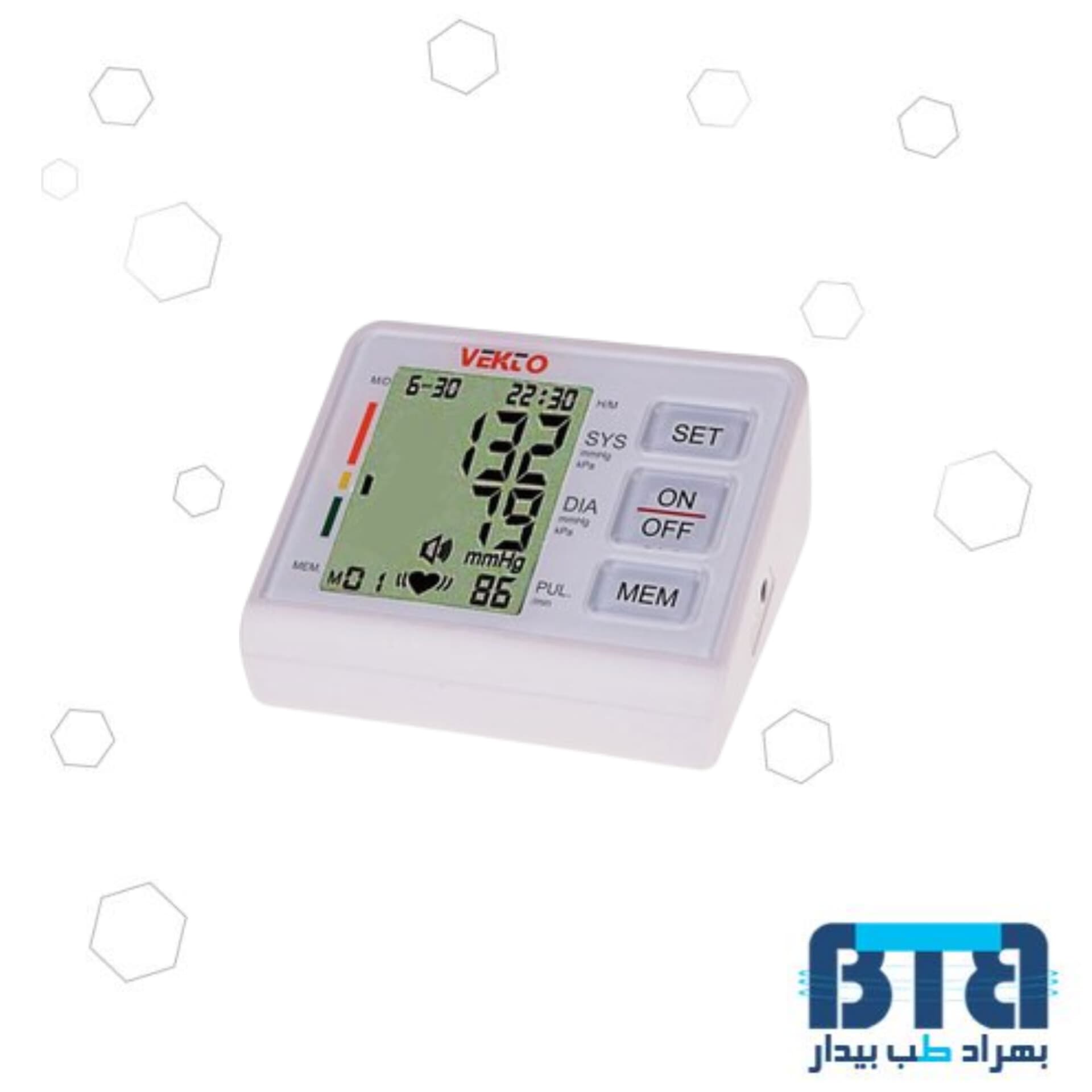 فشارسنج سخنگو وکتو مدل 800B15