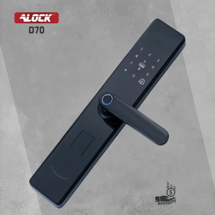 قفل دیجیتال اثر انگشتی ALOCK مدل D70 — تصویر ۳