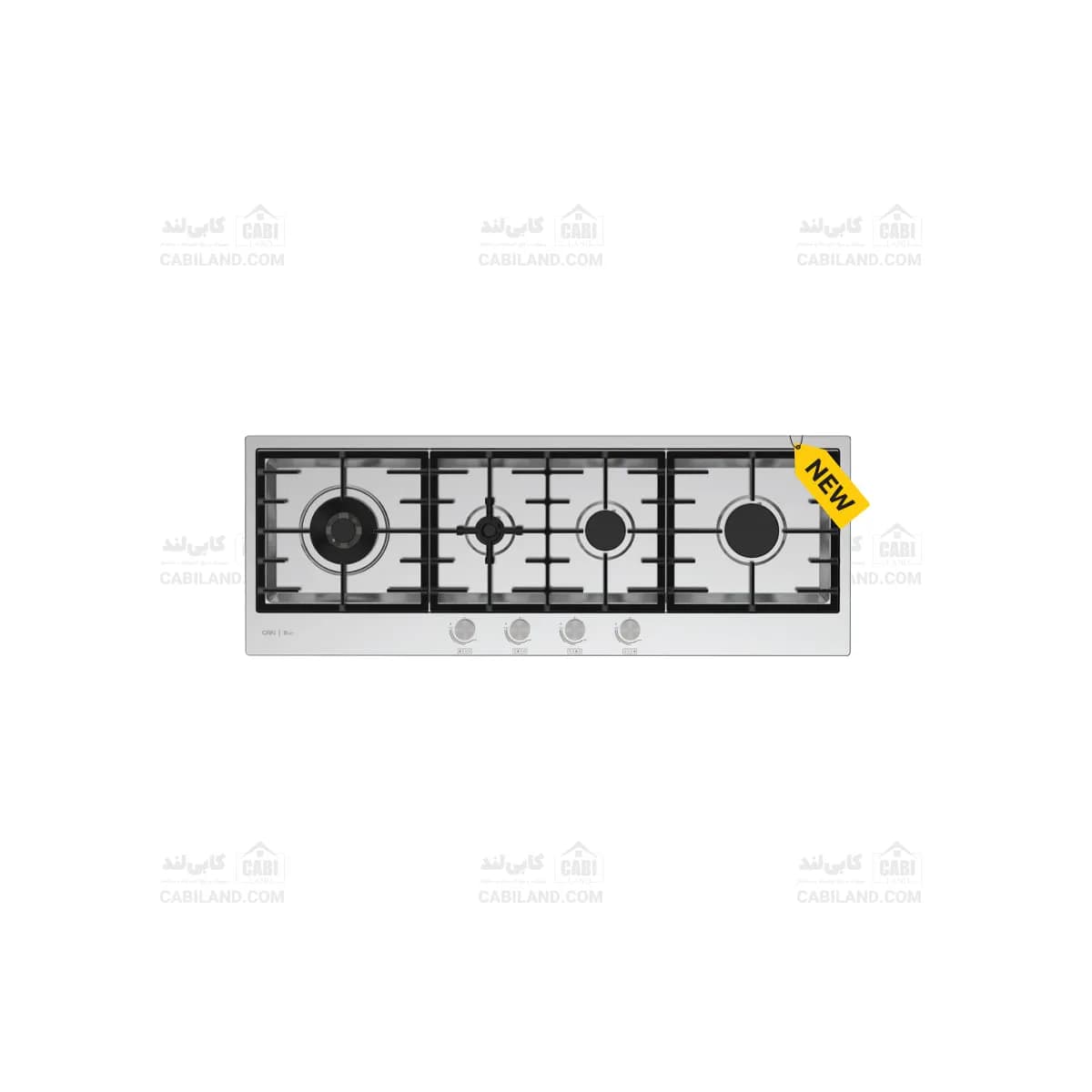 اجاق گاز استیل چهار شعله کن مدل روبی | RUBY-I — تصویر ۲