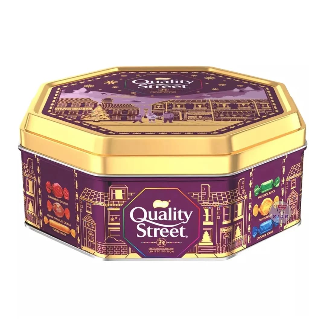 شکلات کوالیتی استریت QUALITY STREET حجم 813 گرمی — تصویر ۳