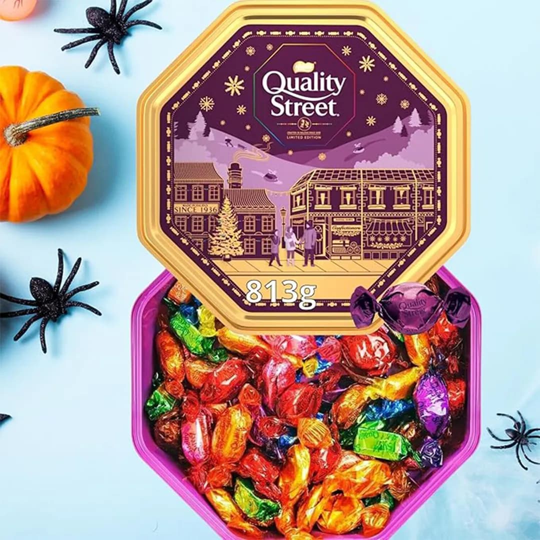 شکلات کوالیتی استریت QUALITY STREET حجم 813 گرمی — تصویر ۱۰