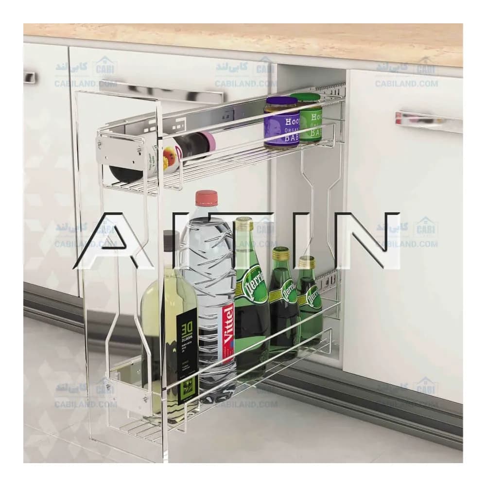 جا بطری ریل پهلو آیتین با قابلیت نصب درب