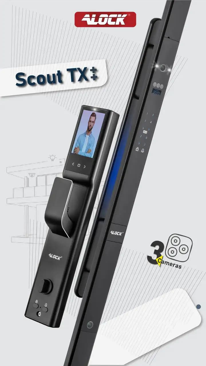 دستگیره فول آپشن سه دوربین ALOCK مدل ++Scout TX — تصویر ۶