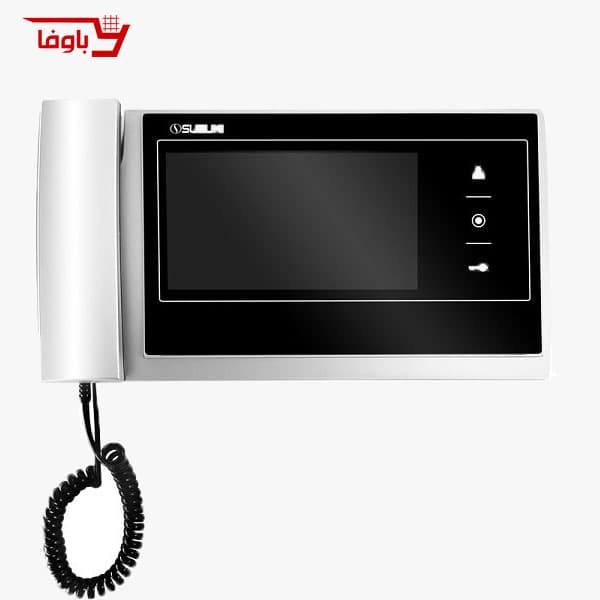 آیفون تصویری سوزوکی | مدل 727MBi | ارتباط با دو پنل | رنگ نقره ای