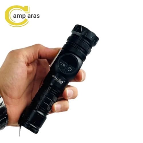 چراغ قوه شارژی اسمال سان مدل ZY-S2305 زوم دار — تصویر ۳