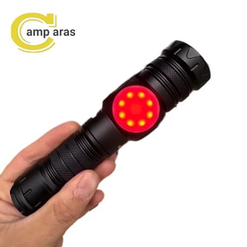 چراغ قوه شارژی اسمال سان مدل ZY-S2305 زوم دار — تصویر ۸