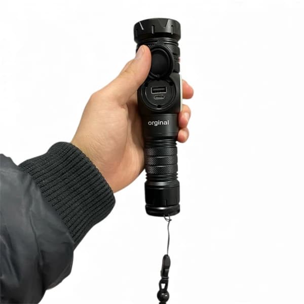 چراغ قوه شارژی اسمال سان مدل ZY-S2305 زوم دار — تصویر ۱۱