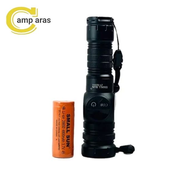 چراغ قوه شارژی اسمال سان مدل ZY-S2305 زوم دار