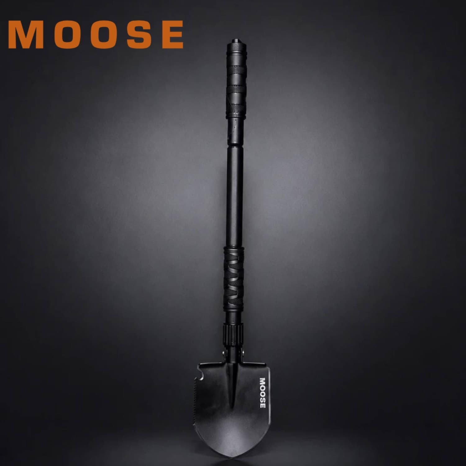 بیل و کلنگ چند منظوره تاشو برند moose — تصویر ۴