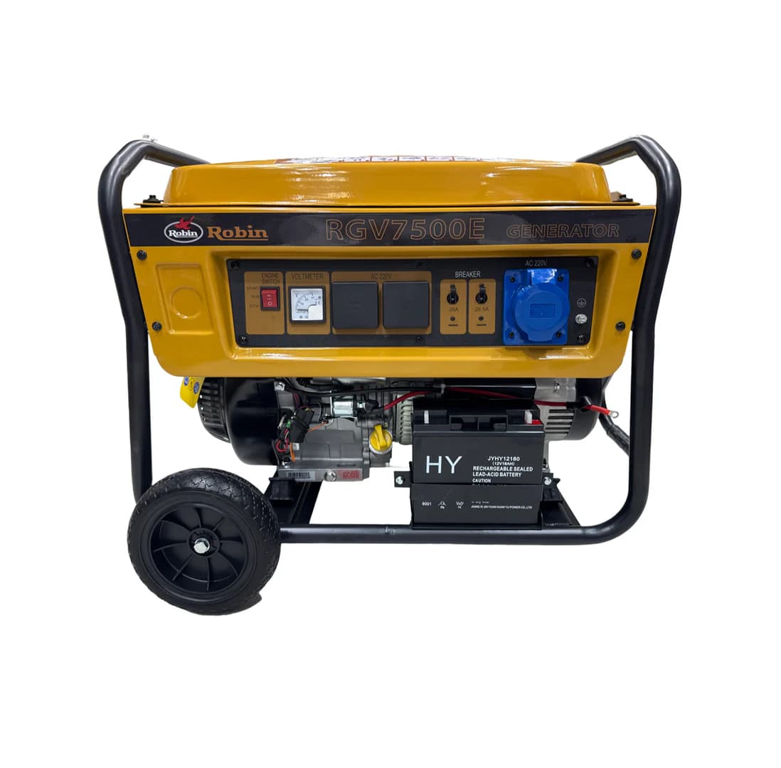 موتور برق 7 کیلو وات روبین ژاپن مدل RGV7500E — تصویر ۱۰
