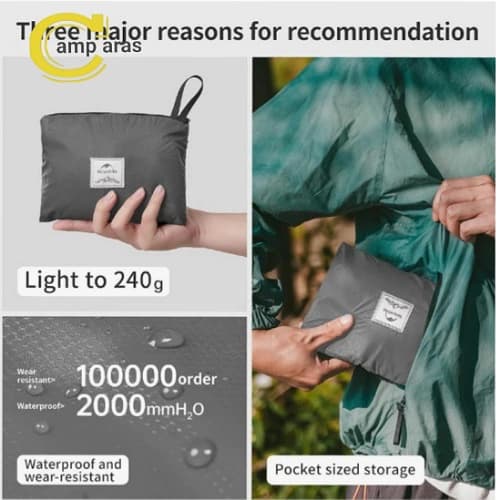 کوله حمله 30 لیتری نیچرهایک مدل NH17A017-B — تصویر ۳