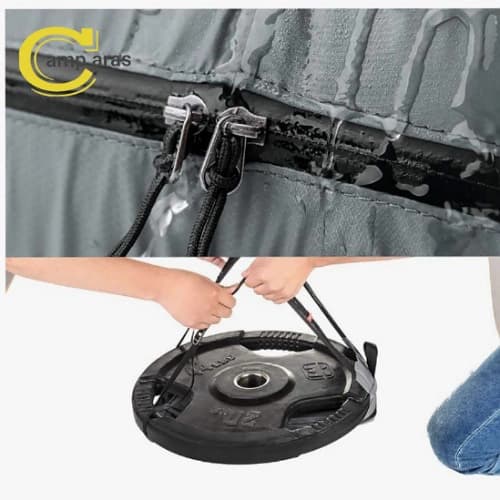 کوله حمله 30 لیتری نیچرهایک مدل NH17A017-B — تصویر ۸