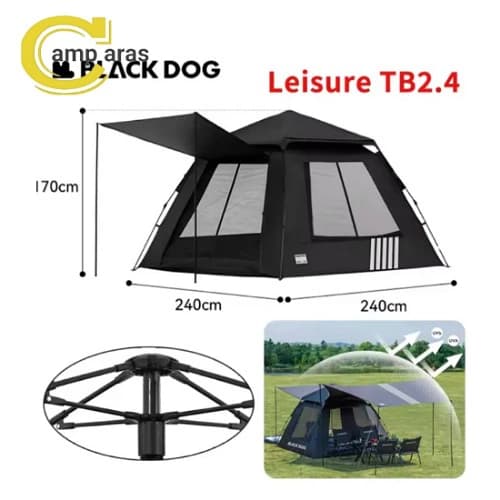 چادر اتوماتیک بلک داگ CBD2550WS029 Leisure TB2.4 سایبان دار — تصویر ۸