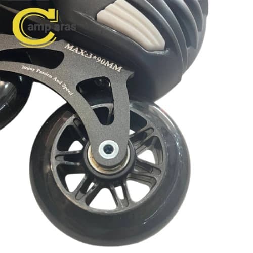 اسکیت کفشی 3 چرخ خطی سرعتی 90 میل MAX-3-90 — تصویر ۷