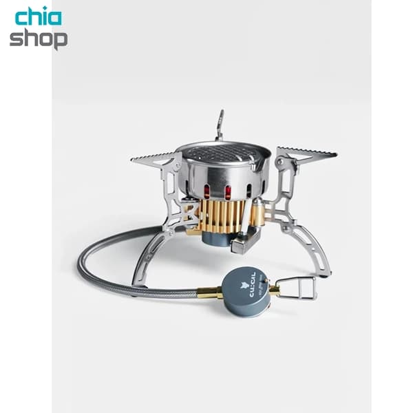 اجاق گاز کمپینگ تاشو کاراکال کد CODE-S016 شیلنگ دار — تصویر ۷