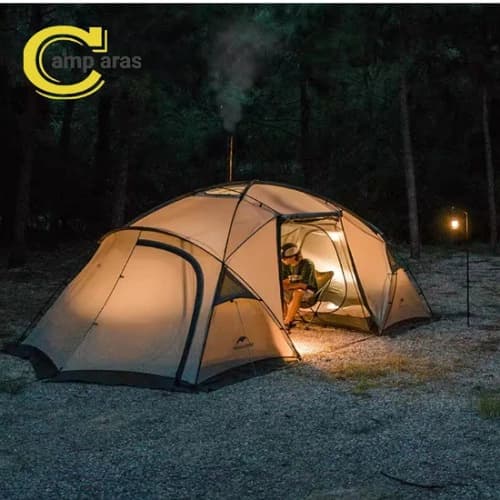 چادر تونلی 2-4 نفره نیچرهایک CNK2300ZP030 دو خواب یک سالن — تصویر ۱۲