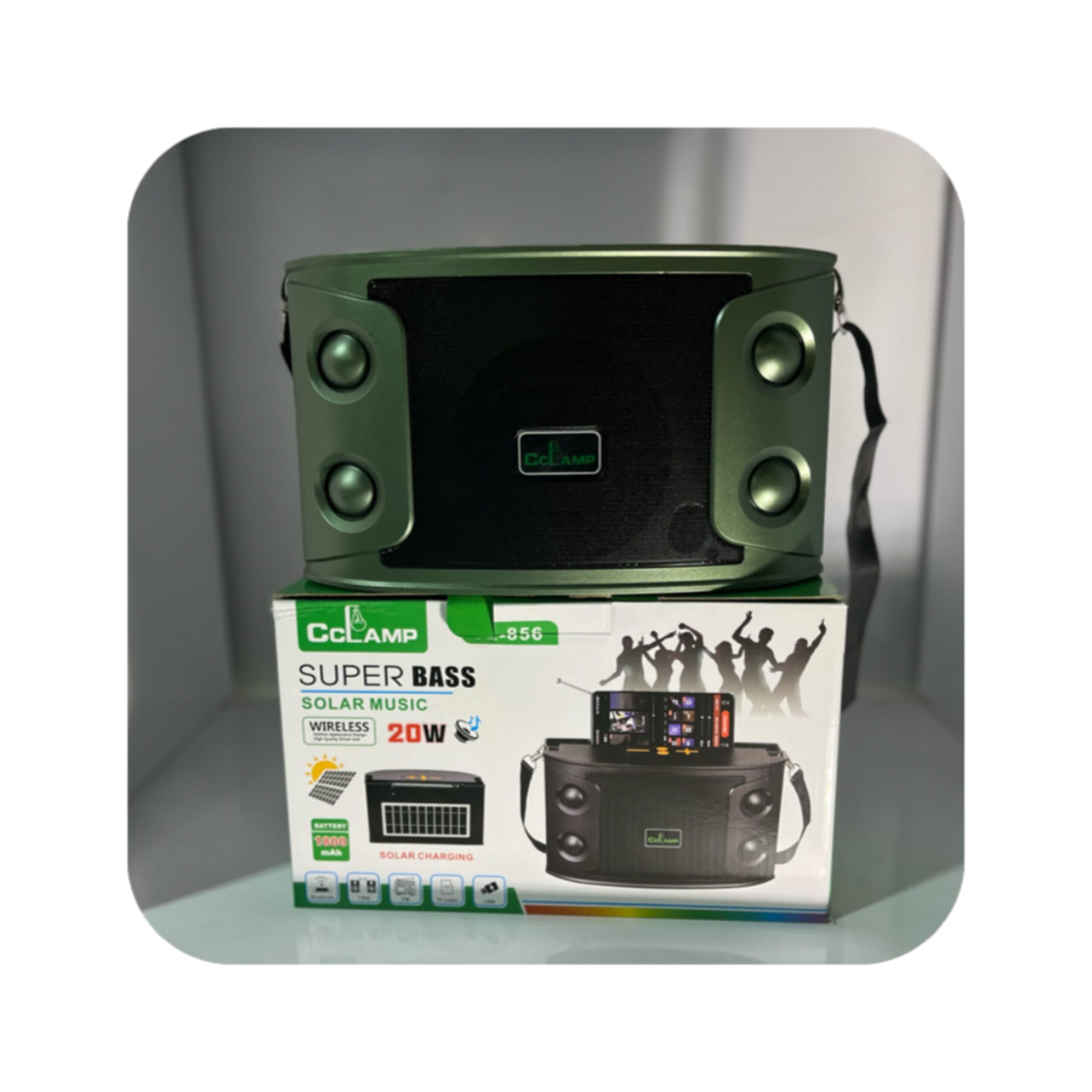 اسپیکر خورشیدی سی سی لمپ مدل CL-856